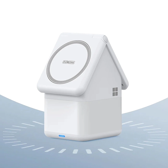 Ładowarka indukcyjna Duzzona W20 4w1 zgodna z MagSafe 15W z lampką biała