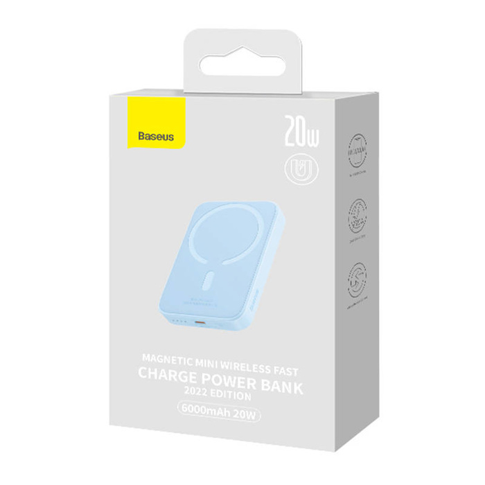 Powerbank Baseus Magnetic Mini 6000mAh 20W (blue)