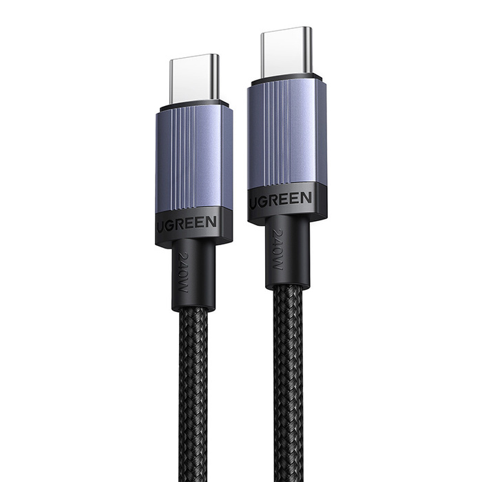 Cables USB-C to USB-C Ugreen L528, 240W, 3m (gray)