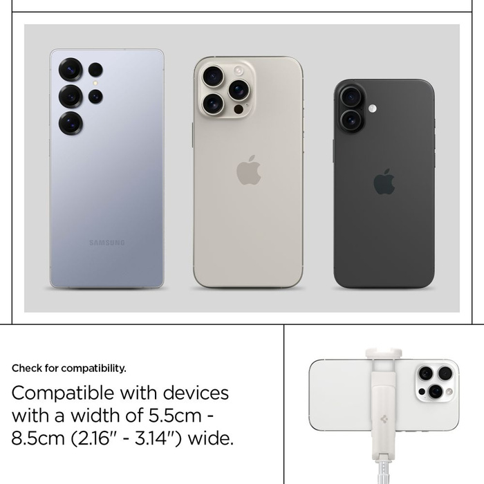 SPIGEN S541W BLUETOOTH SELFIE STICK TRIPOD DUNE BEIGE