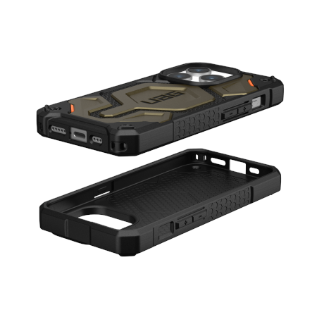 Etui UAG Monarch Pro - obudowa ochronna do iPhone 15 Pro kompatybilna z MagSafe (kevlar element green) Case