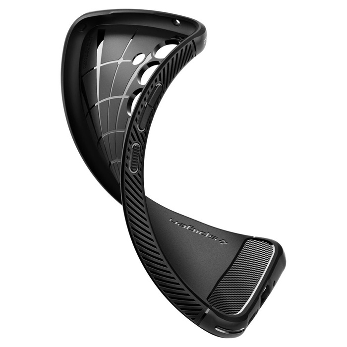 Hülle Spigen Rugged Armor Galaxy A54 554 5G MATTE Schwarz