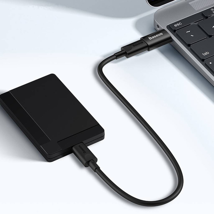 Adattatore Mini OTG Baseus Ingenuity Series da USB 3.1 a Type-C nero