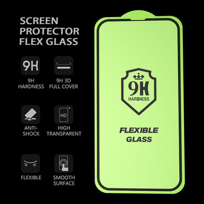 Szkło hybrydowe Bestsuit Flexible 5D Full Glue do Huawei P20 Pro czarny