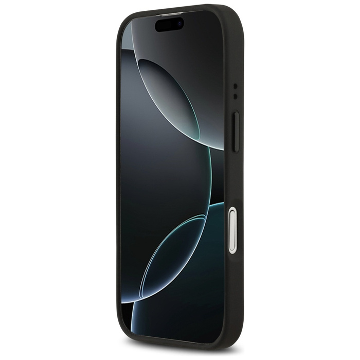 Etui BMW M Carbon Logo MagSafe do iPhone 17 niebieski