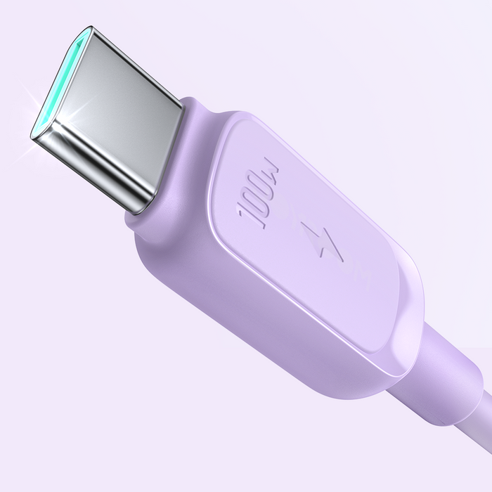 Câble USB C - USB C 100W 1,2m Joyroom S-CC100A14 - Violet