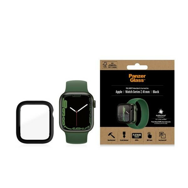 PanzerGlass Full Body Apple Watch 7 41mm black/black AB 3663