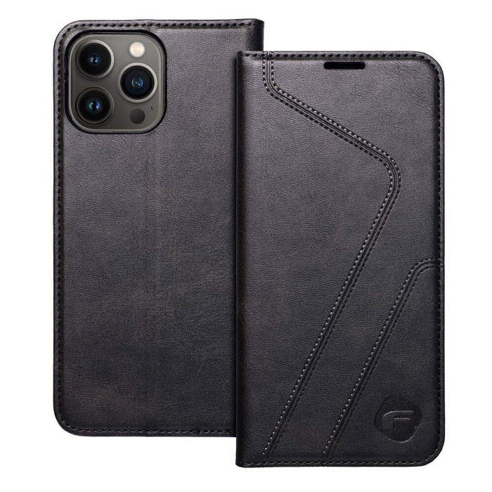 Pokrowiec na iPhone 13 PRO MAX Forcell F-Protect RFID Blocker Book czarny