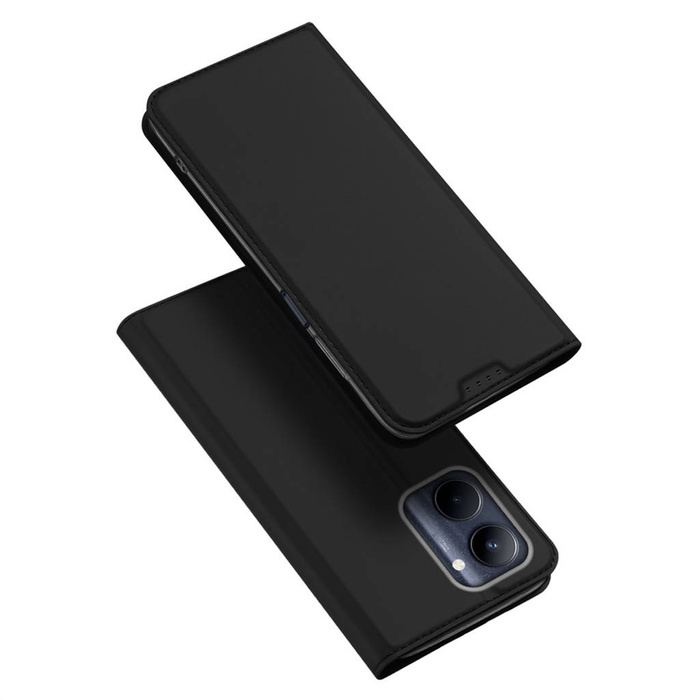 Dux Ducis Skin Pro Etui Realme C33 Flip Card Wallet Stand Noir