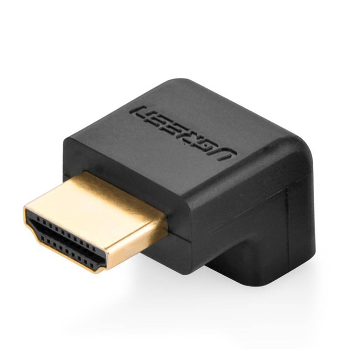 UGREEN Adaptateur d'angle HDMI HD112 4K inférieur Noir