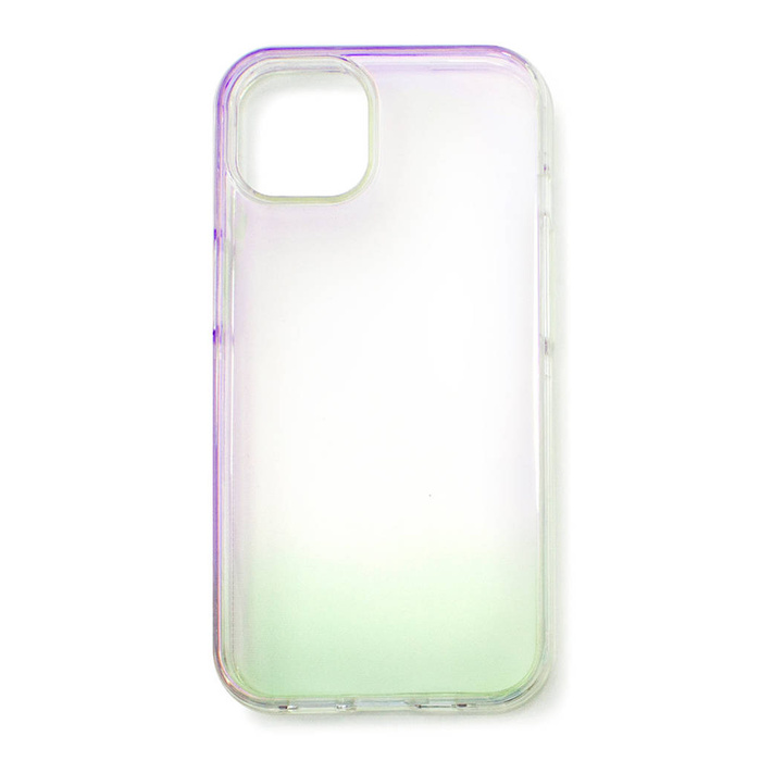 Funda Aurora Case para iPhone 13 Pro Max Neon Gel Cover Púrpura