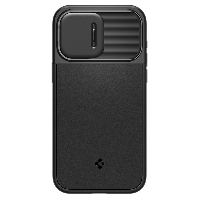Coque Spigen Optik Armor Mag MagSafe iPhone 15 Pro Noir