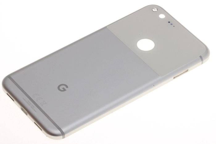 Echte GOOGLE Pixel XL Klappe Silber Grad B