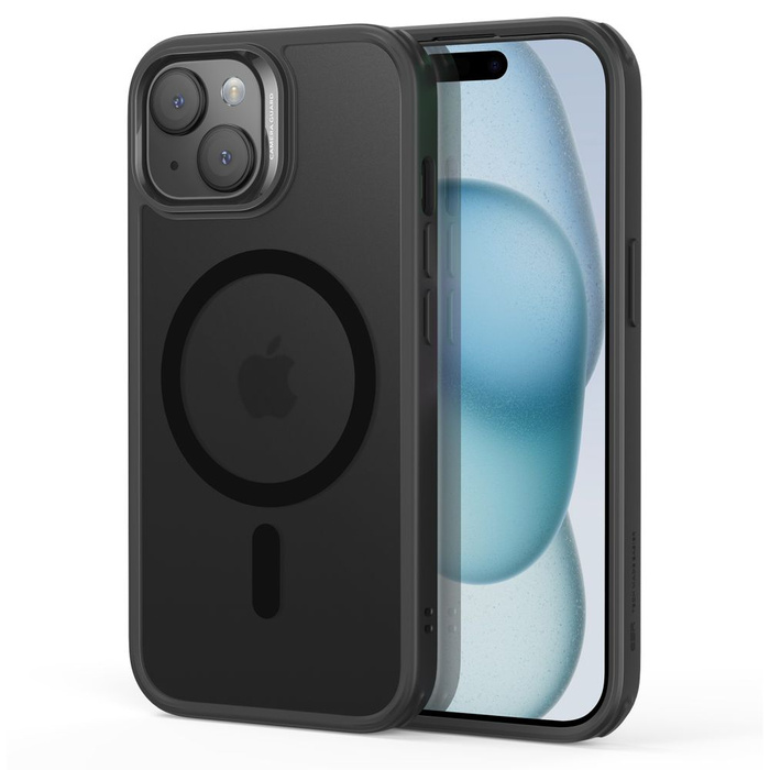 Coque Esr Ch Halolock MagSafe iPhone 15 Frosted Black Case