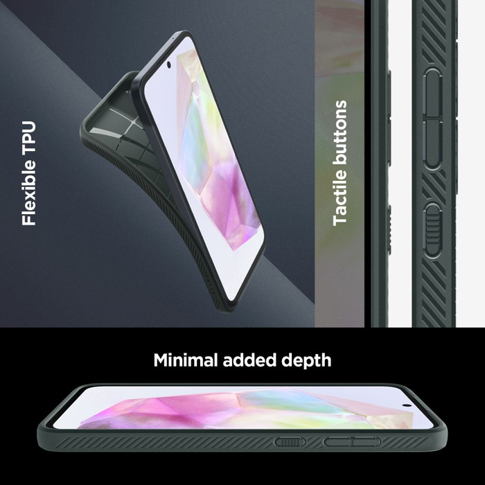 Case Spigen Liquid Air Samsung Galaxy A35 5g Abyss Green Case