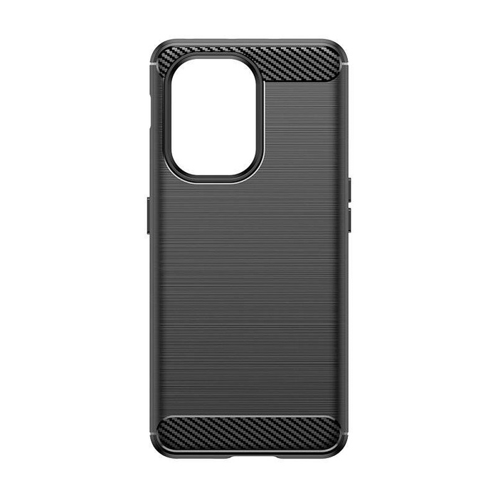 Custodia in silicone Carbon Case per OnePlus Ace 2V/OnePlus Nord 3 - nera
