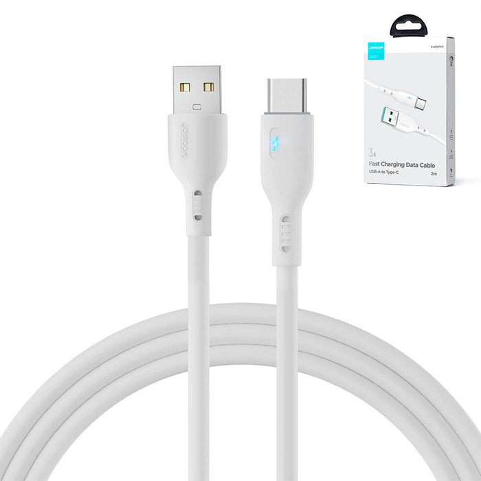 Cable USB - USB C 3A 2m Joyroom S-UC027A13 - blanco
