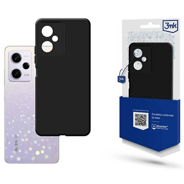 3mk Matt Case Xiaomi Redmi Note 12 černá/černá