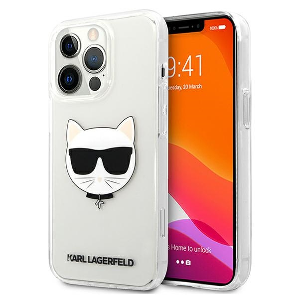  KARL LAGERFELD   13 Pro Max Choupette Head Clear Hardcase