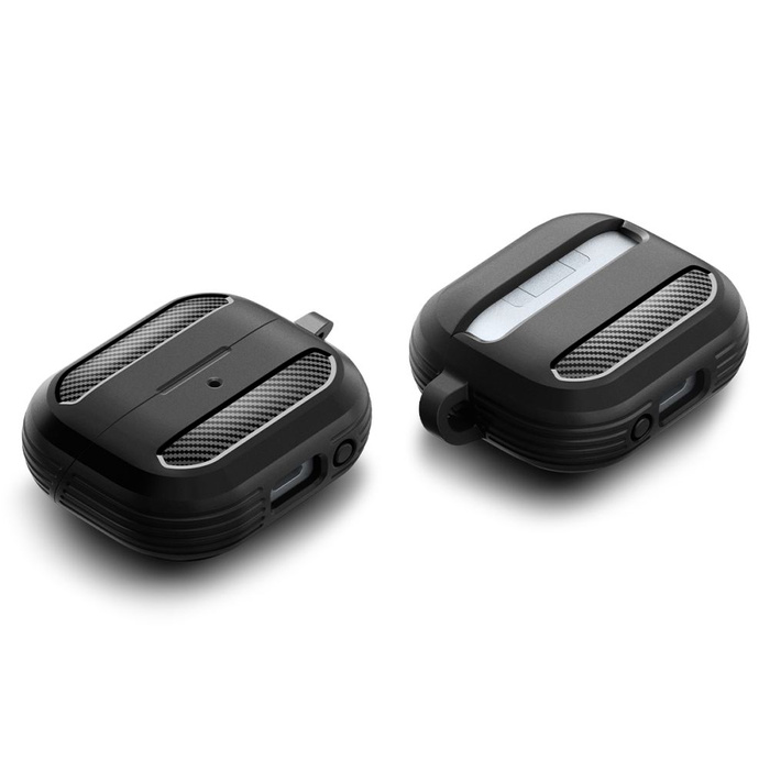 Spigen Rugged Armor MATTE SAMSUNG GALAXY BUDS 3 / 3 PRO NEGRO
