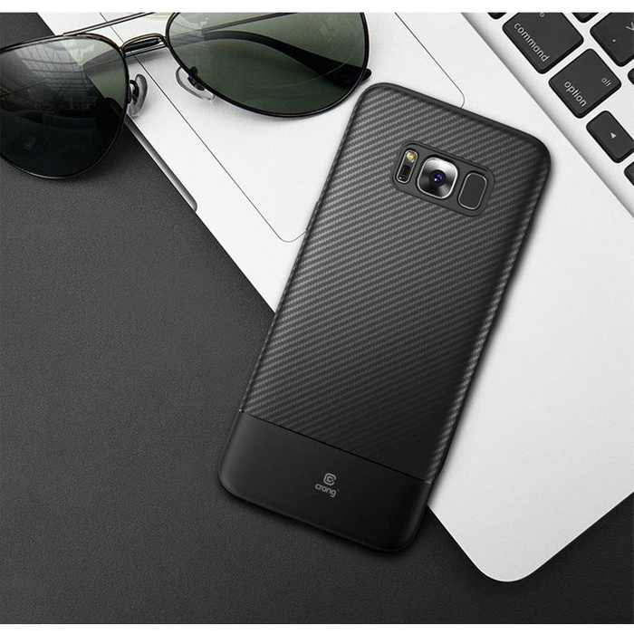  Crong Prestige Carbon Cover Samsung Galaxy S8 negro