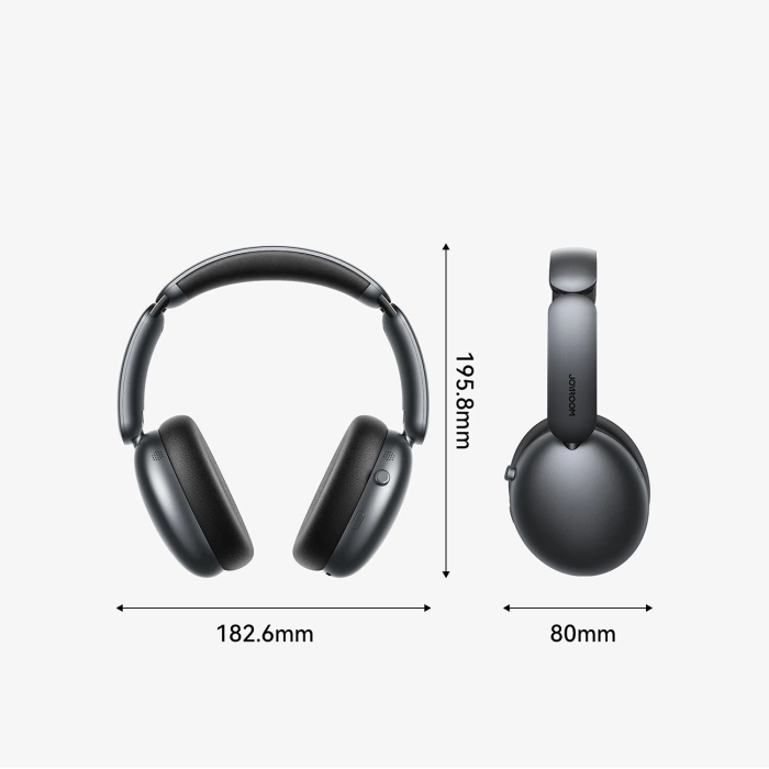 Joyroom J-Head Series JR-JH1 Wireless Headphones with ANC Bluetooth - Black