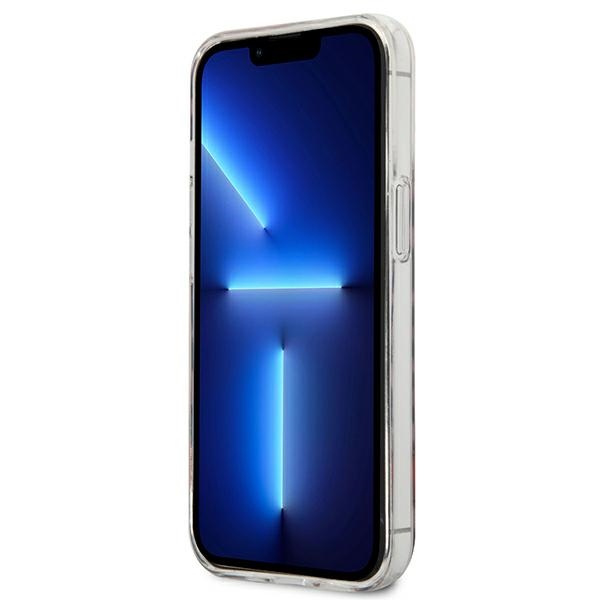 Hülle GUESS Apple iPhone 13 Pro Max Leopard Rosa Hartcase