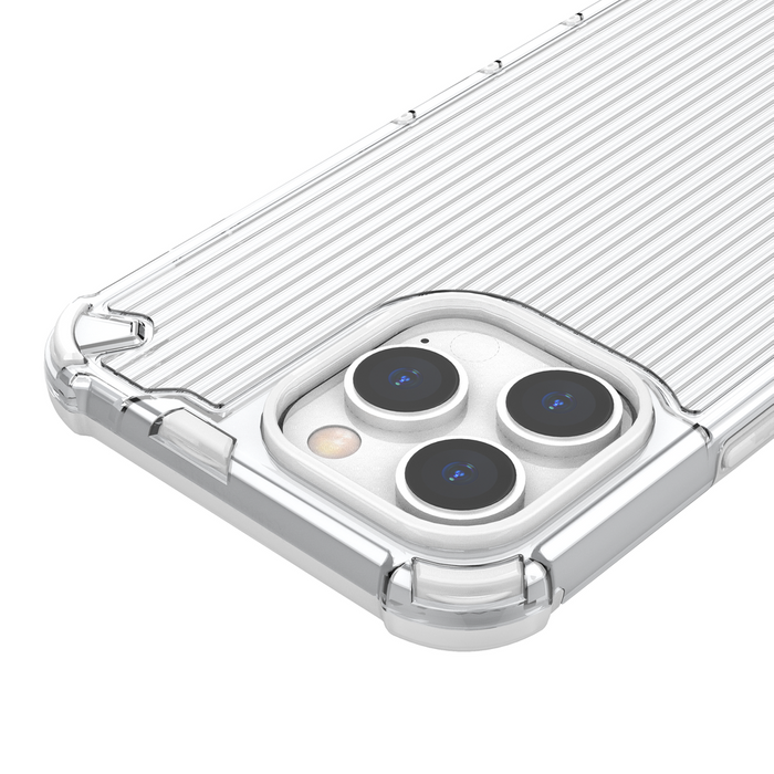 Ombre Protect Case pour iPhone 13 Pro Max étui blindé rose et bleu