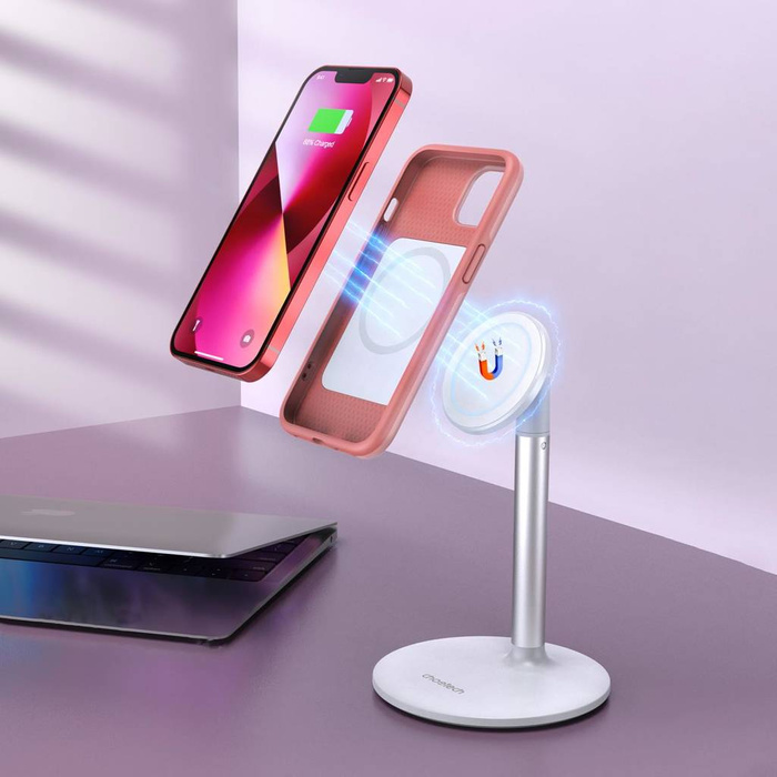 Choetech MFM Anti-Drop-Hülle Made For MagSafe für iPhone 13 Rosa (PC0112-MFM-PK)