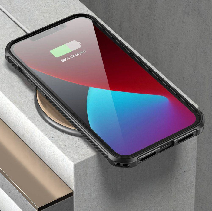 Pouzdro SUPCASE Exo Pro iPhone 12 12 Pro Black Black Case