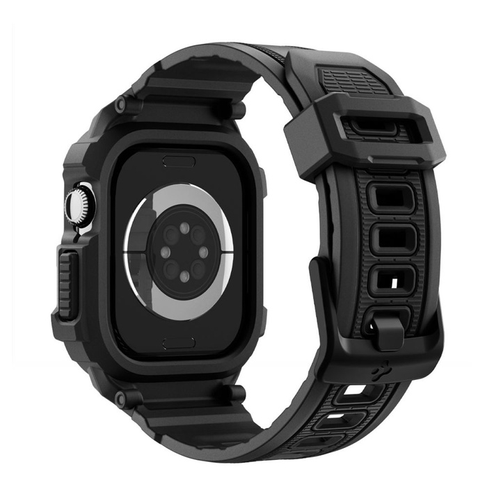 Spigen Rugged Armor "PRO" V2 Apple Watch 10 / 11 (42 MM) MATTE SCHWARZ