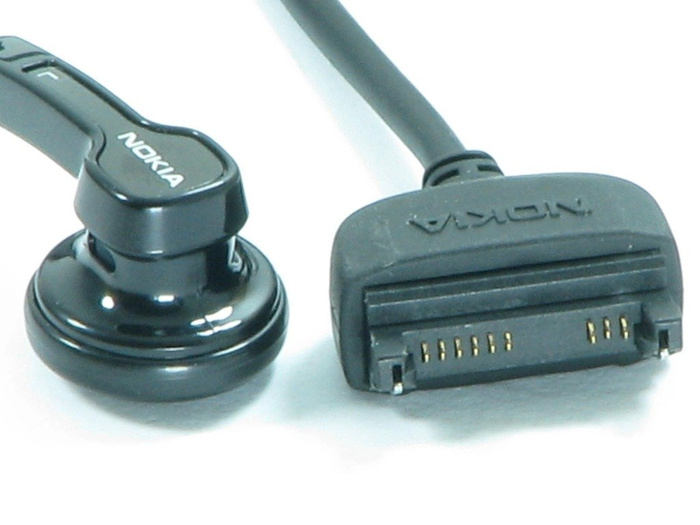 Eredeti HF NOKIA HS-23 fekete fejhallgató Fejhallgató 6280 E50 N73 N80 és társai