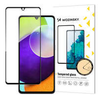 Wozinsky Trempé Verre Trempé Pleine Colle Super Tough Protecteur D'écran Entièrement Couvert Avec Cadre Case Friendly pour Samsung Galaxy A33 5G noir