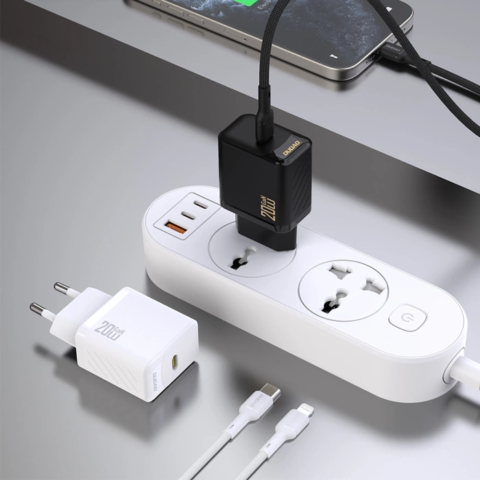 Dudao A26 PD20W GaN USB-C Ladegerät - Schwarz