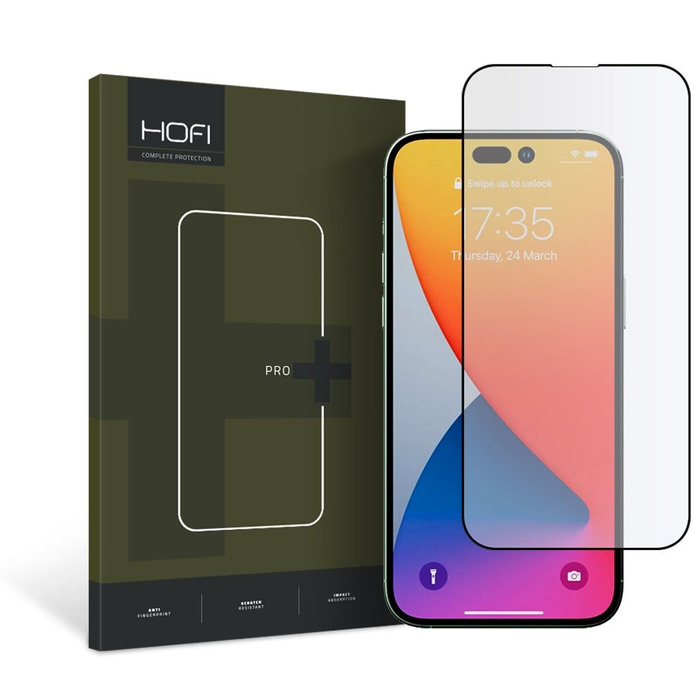 Tempered Glass HOFI GLASS PRO+ IPhone 14 PRO BLACK