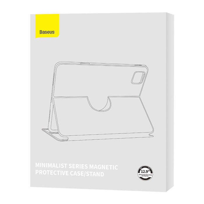 Baseus Minimalist iPad PRO 12.9 Mágneses tok (fekete)