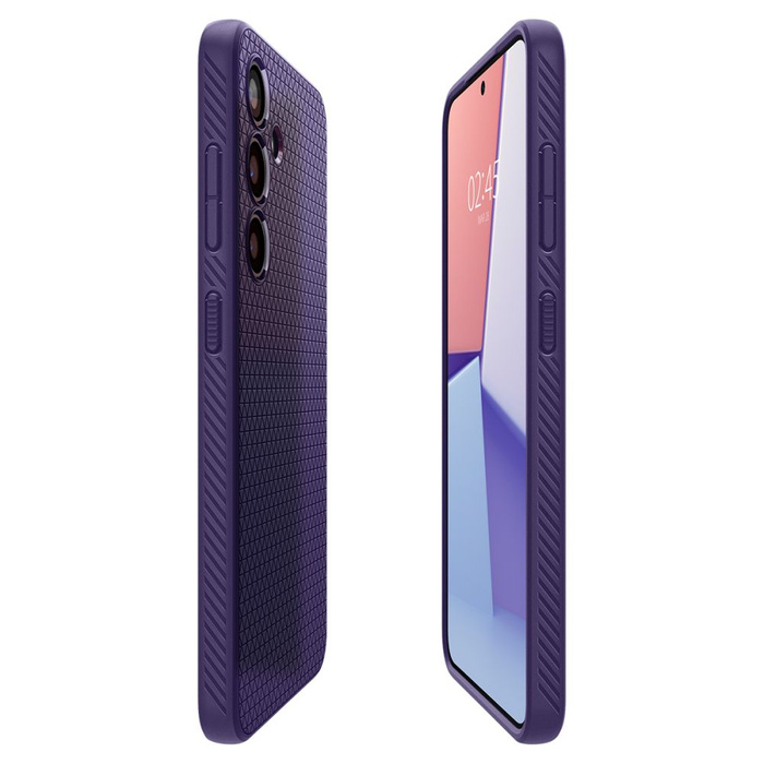 Coque Spigen Liquid Air Samsung Galaxy S24 violet foncé Case