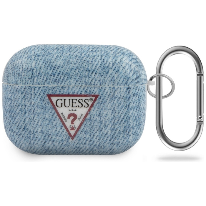 Cover GUESS Apple AirPods Pro Cover Jeans Collection GUACAPTPUJULLB Custodia blu