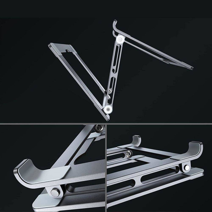 TECH-PROTECT PRODESK UNIVERZÁLNÍ STOJAN NA LAPTOP STŘÍBRNÝ