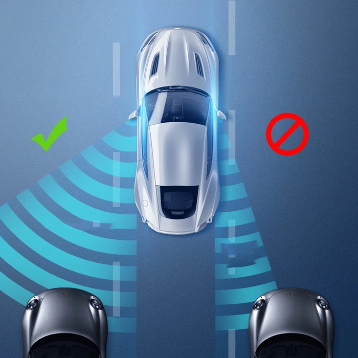 Baseus Full-view Blind-spot Mirror 2x Toter-Winkel-Spiegel Weitwinkel Spiegel schwarz (ACMDJ-01)