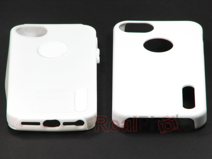 Pouzdro MELKCO Dual Layer pro iPhone 5 5S SE WHITE