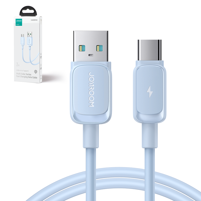 USB cable - USB C 3A 1.2m Joyroom S-AC027A14 - blue