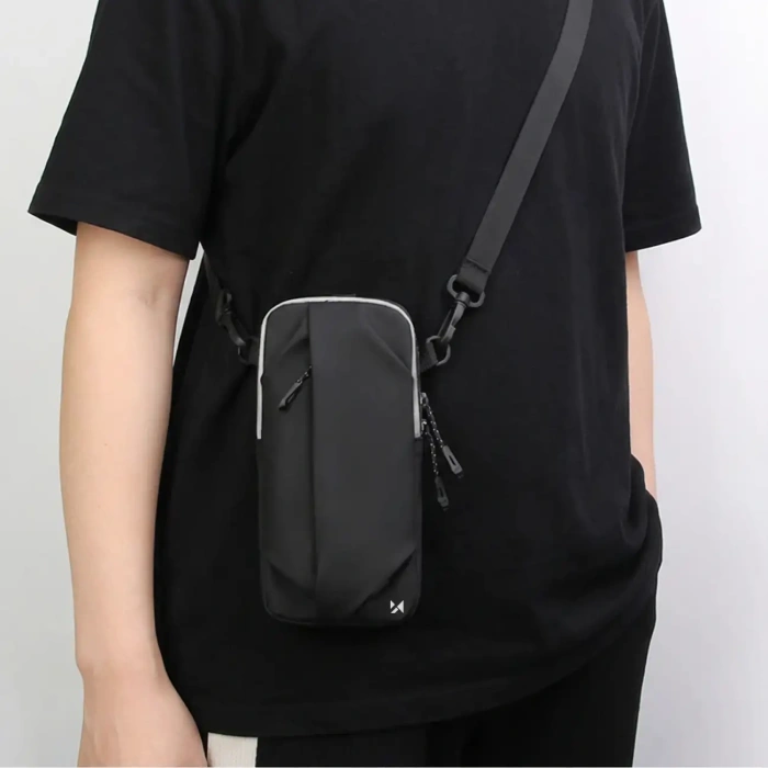 Saszetka Wozinsky WSDB-B armband opaska na ramię na telefon do biegania - czarna