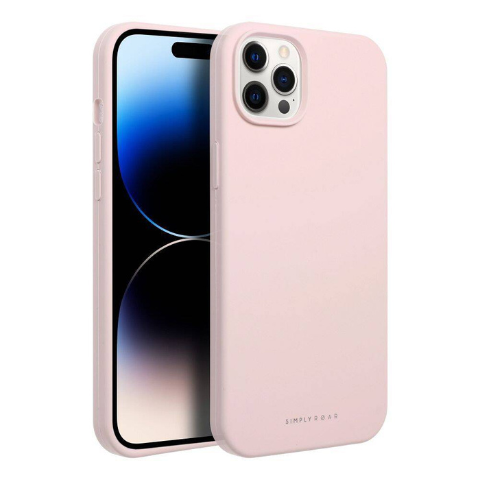 Futerał Roar Cloud-Skin - do iPhone 12 Pro Max Jasnoróżowy