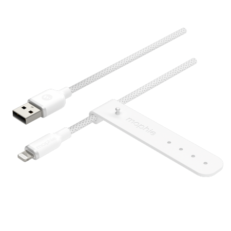 Kabel USB-A - lightning Mophie Charge Stream 2m Biały