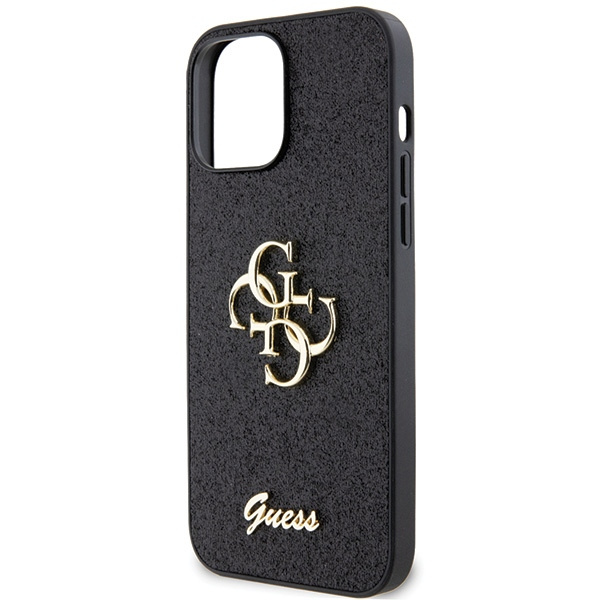 Guess GUHCP13XHG4SGK iPhone 13 Pro Max 6,7" nero/nerocase Glitter Script Big 4G