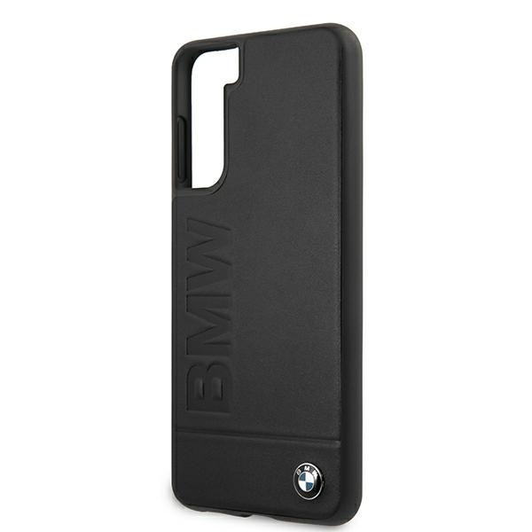Case BMW Samsung Galaxy S21 Plus Signature Logo Imprint BMHCS21MSLLBK Black Hardcase