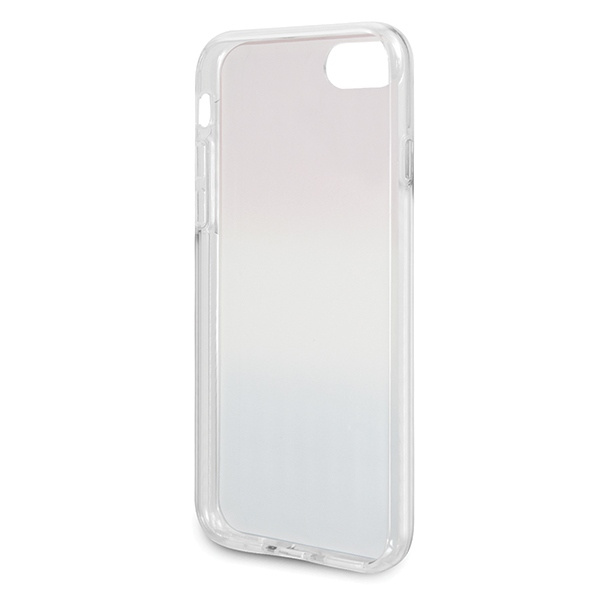 Coque POLO US Apple iPhone 7 8 SE 2020 Collection motif dégradé Rouge Bleu Etui