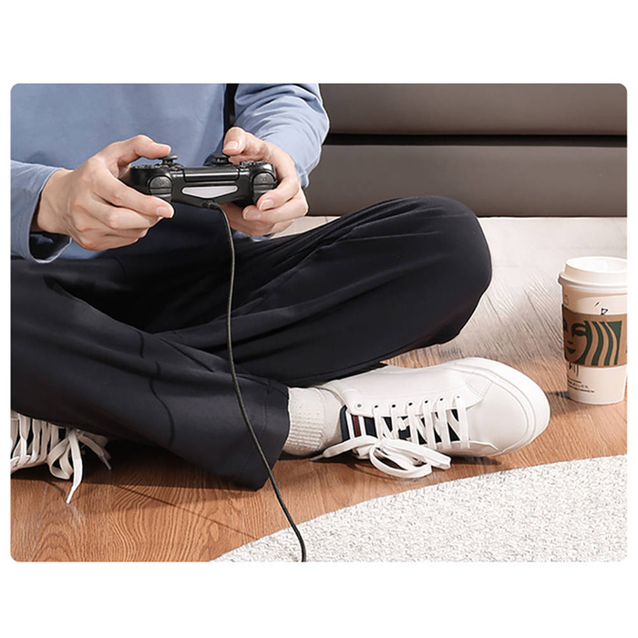 Ugreen Festplattenschacht M.2 B-Key SATA 3.0 5 Gbps Grau + USB Typ C Kabel (CM400)