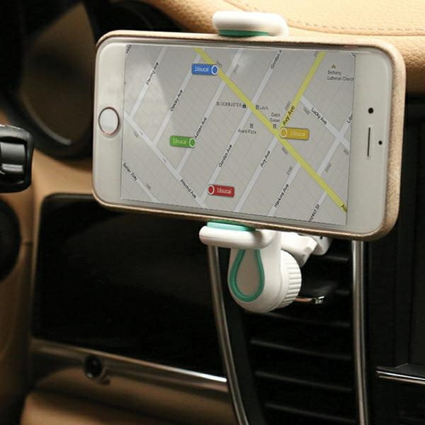 USAMS Halterung für Tuyere FX Serie VSFX02 Lüftungsgitter US-ZJ012 Weiß